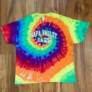 Napa Valley Tie Dye Men’s XXL T Shirt